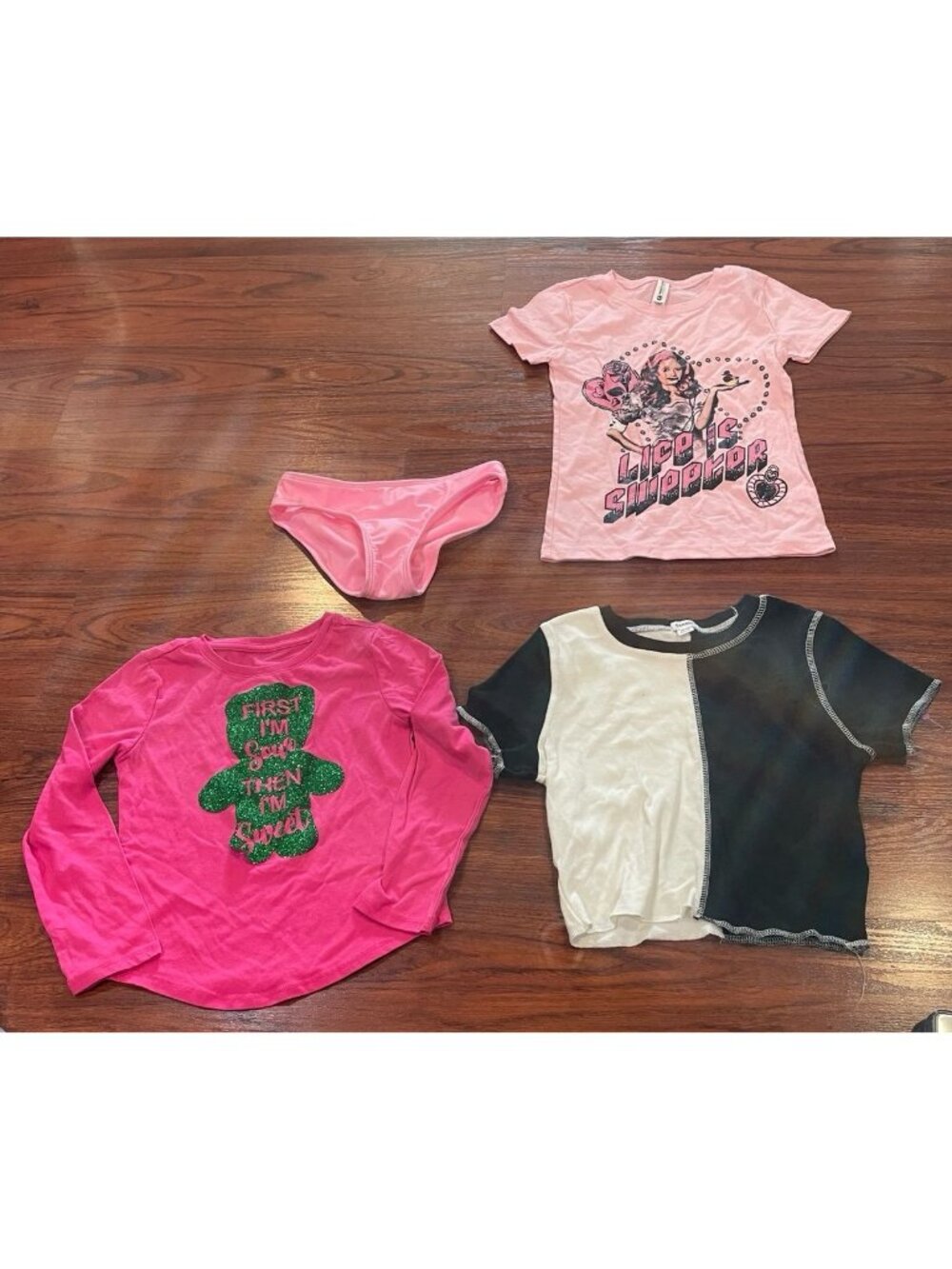 MÚLTIPLES BRANDS LOT OF 3 SHIRTS AND BOTTOMS T5
